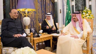 Saudi Arabia’s King Salman receives Indian finance minister in Riyadh
