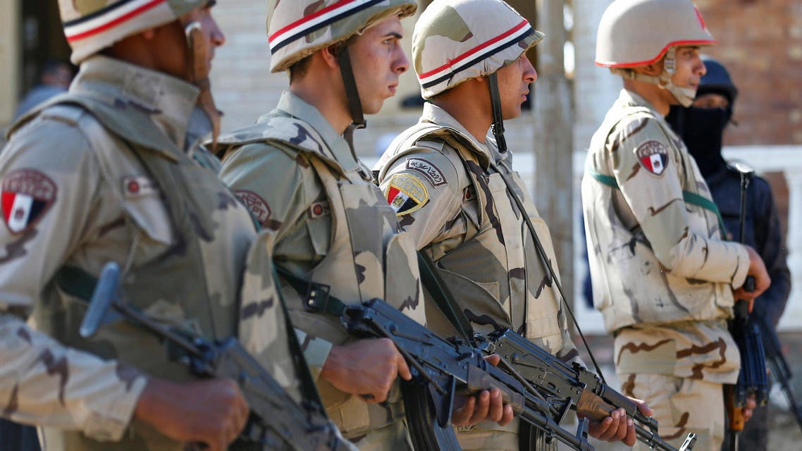 Egypt troops in north sinai. (Reuters)