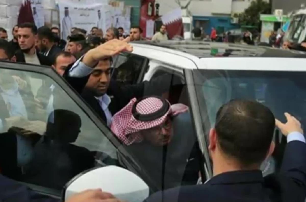 Qatar ambassador gaza