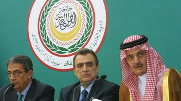 مؤتمر صحافي في ختام القمة العربية 2002 في بيروت 2002 Arab League summit