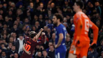 Messi breaks Chelsea duck to earn Barca 1-1 draw
