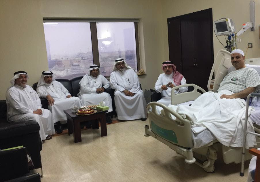 البراهيم في المستشفى