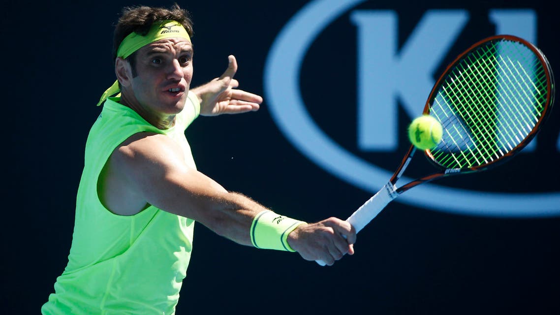 malek jaziri tunisia tennis. (Reuters)