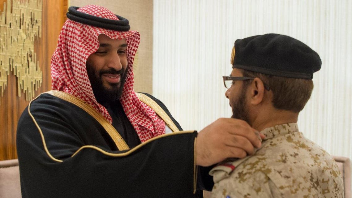 Saudi Arabia’s Crown Prince receives newly promoted military officers