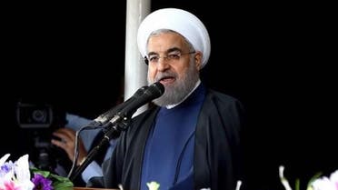 الرئيس الإيراني حسن روحاني في "بندر عباس"