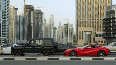 Traffic Dubai Marina March 18 - Shutterstock