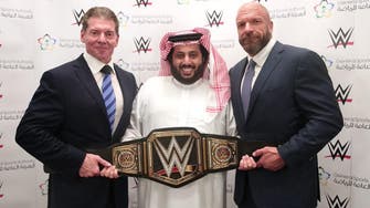 آل الشيخ يوقع اتفاقية WWE لمدة 10 سنوات