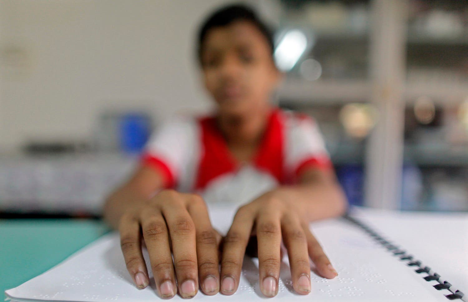 Currently, 815,000 people with disabilities get a monthly allowance from the government. (Reuters)