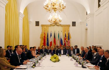 من المفاوضات حول البرنامج النووي الإيراني عام 2015 في فيينا (أرشيفية)