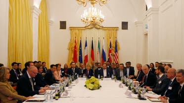 A meeting of joint commission tasked with monitoring the implementation of nuclear deal between Iran and six world powers in Vienna on December 7, 2015. (Reuters)