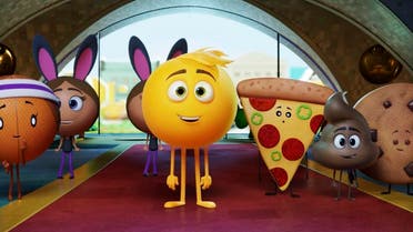 “The Emoji Movie” has received Hollywood’s most famous frown, the Razzie Award, for worst picture of 2017. (Sony Pictures Animation via AP)