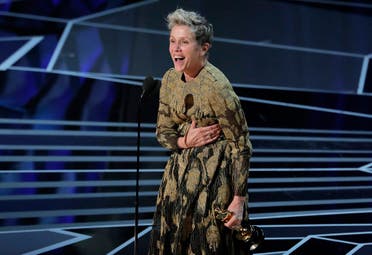 Frances McDormand wins the Best Actress Oscar for Three Billboards. (Reuters)