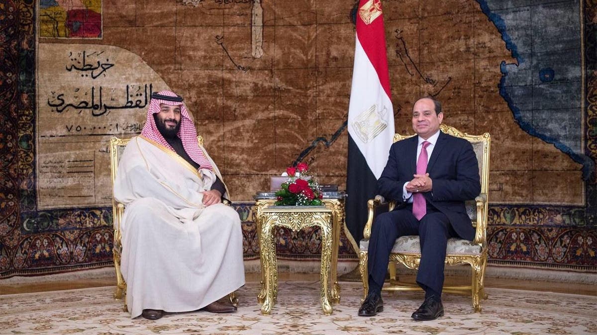 السيسي لولي العهد السعودي: داعمون للتصدي لمحاولات النيل من المملكة