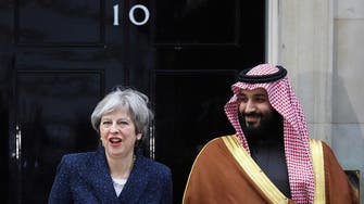 May, Mohammed bin Salman agree to counter Iran’s destabilizing acts in region