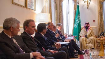 Saudi crown prince meets UK Treasury chief Philip Hammond