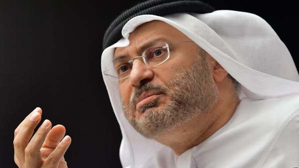 قرقاش: لا يمكن حل أزمة ليبيا دون وقف التصعيد الإقليمي