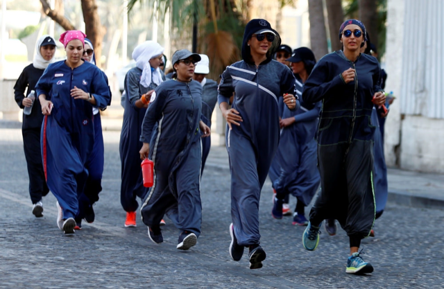 بالصور.. سعوديات يركضن في شوارع جدة 72777918-c282-490f-a453-62f31a56a187