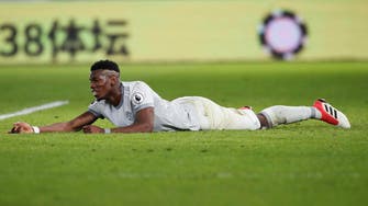 Pogba misses United’s Liverpool clash after injury