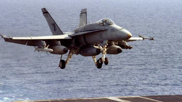 us navy f-18 fighter jet. (Reuters)