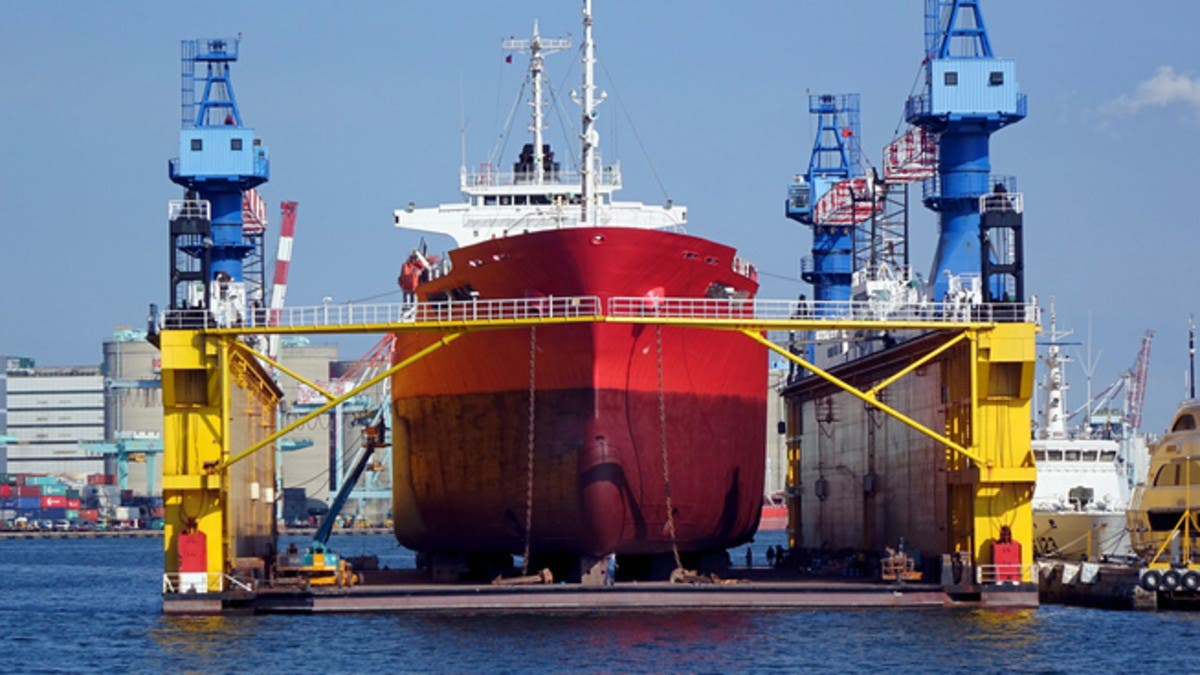 “الصير مارين” تبدأ بناء أول سفنها من ناقلات غاز البترول المسال العملاقة