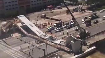 Pedestrian bridge collapsed in Florida, deaths and injuries reported