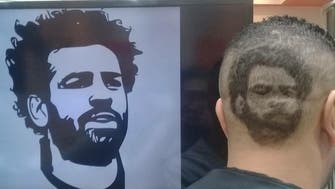 Egyptian hairdresser shows off razor-sharp Mohamed Salah designs 
