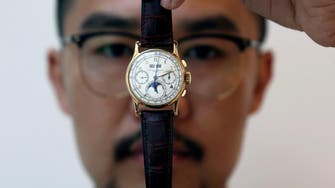 Christie’s to auction rare watch once owned by Egyptian king