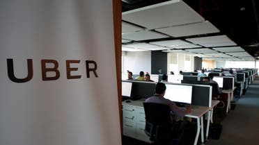 Employees work inside Uber’s Centre of Excellence (COE) office in Cairo on October 10, 2017. (Reuters)