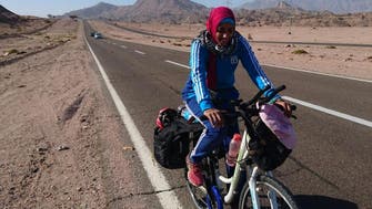 Egyptian young woman overcame diabetes by cycling