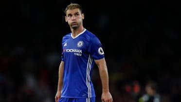 Branislav Ivanovic at the end of the English Premier League match between Arsenal and Chelsea in London, on September 24, 2016. (AFP)