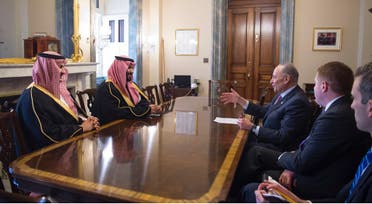 الأمير محمد بن سلمان يلتقي أعضاء من الكونغرس الأميركي