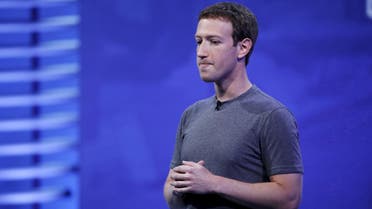 Mark Zuckerberg during the Facebook F8 conference in San Francisco on April 12, 2016. (Reuters)