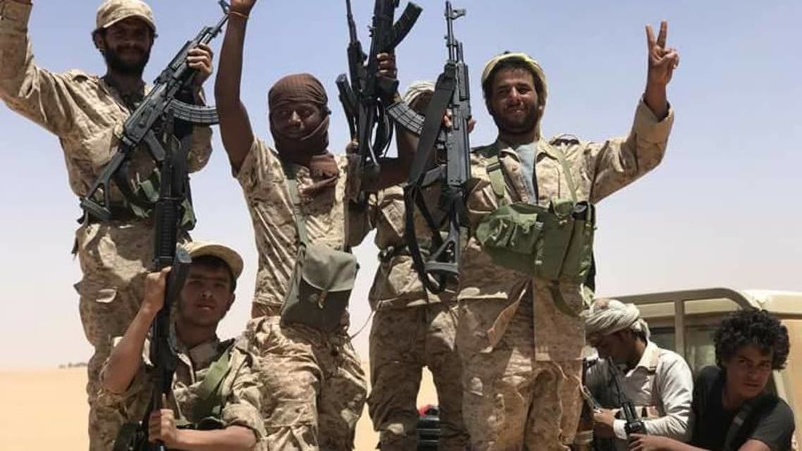 الجيش اليمني في معسكر طيبة الاسم بالجوف2
