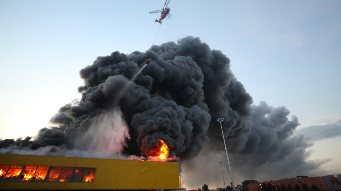 russia mall fire ap