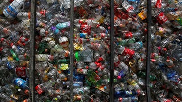 recycling plastic bottles. (Reuters)