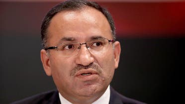 WASHINGTON, DC - OCTOBER 27: Turkish Minister of Justice Bekir Bozdag holds a news conference at the Turkish Embassy one day after he and a delegation from Turkey met with U.S. Attorney General Loretta Lynch to push for the extradition of Fethullan Gulen October 27, 2016 in Washington, DC. Bozdag said he presented Lynch with evidence that Gulen was instrumental in July's failed coup in Turkey and requested that Gulen, who lives in Pennsylvania, be placed under provisional arrest and extradited to Turkey. Calling Gulen a terrorist and compairing him to Osama Bin Laden, Bozdag said It will deal a blow to the relationship between Turkey and the United States if Gulen is not extradited. Chip Somodevilla/Getty Images/AFP  CHIP SOMODEVILLA / GETTY IMAGES NORTH AMERICA / AFP