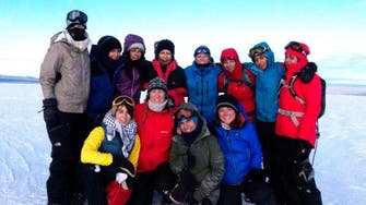 Saudi woman among North Pole expedition team 