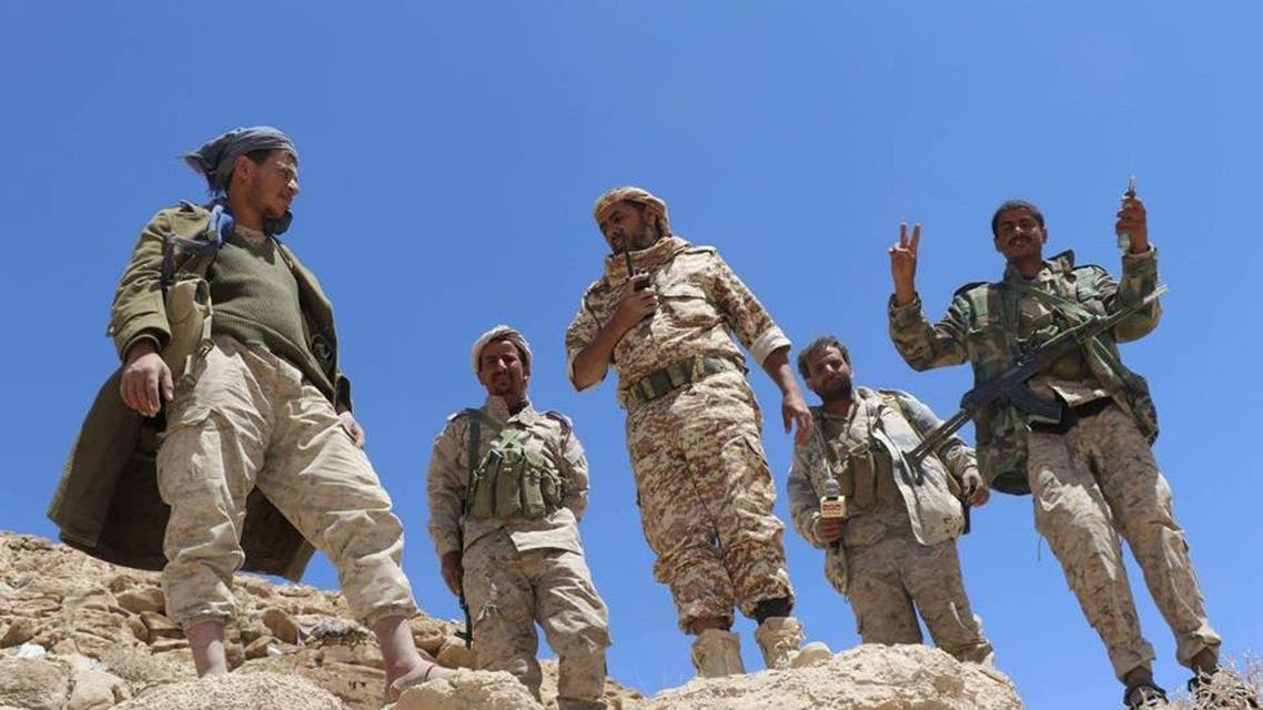 الجيش اليمني في جبهة نهم