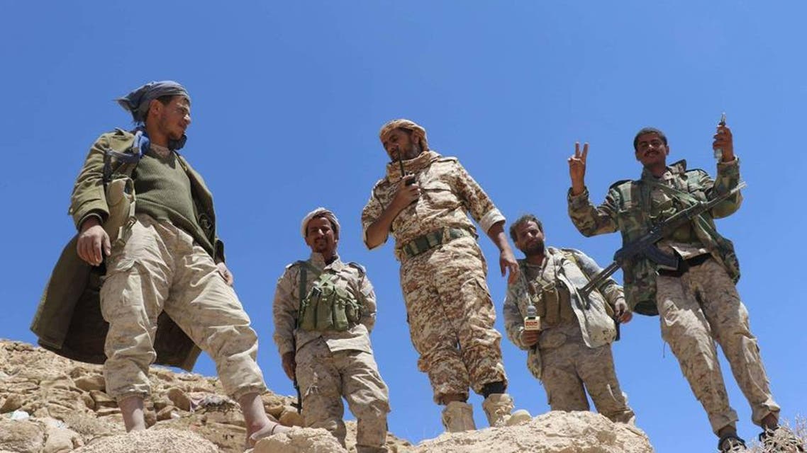 الجيش اليمني في جبهة نهم
