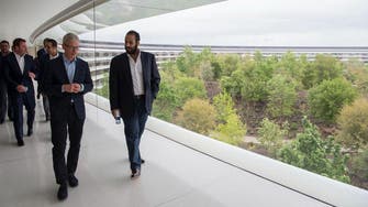 Saudi Crown Prince talks joint projects with Apple’s Tim Cook in Silicon Valley