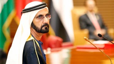 UAE Prime Minister Sheikh Mohammed bin Rashid al-Maktoum attends a Gulf Cooperation Council (GCC) summit on December 6, 2016, in the Bahraini capital Manama. (AFP)