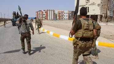 Iraqi pro-government forces patrol the city of Ramadi, west of Baghdad. (File photo: AFP)