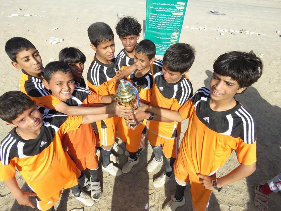 الرياضة ضمن انشطة مشروع اعادة التاهيل