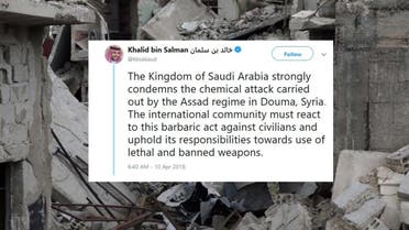 Saudi Arabia’s Ambassador to the United States, Prince Khalid bin Salman bin Abdulaziz, condemned the attack on Twitter. (Screenshot)