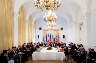 من المفاوضات التي سبقت التوصل للاتفاق النووي في فيينا في مارس 2015