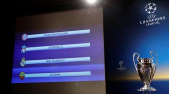 Madrid-Bayern, Liverpool-Roma in Champions League semifinals