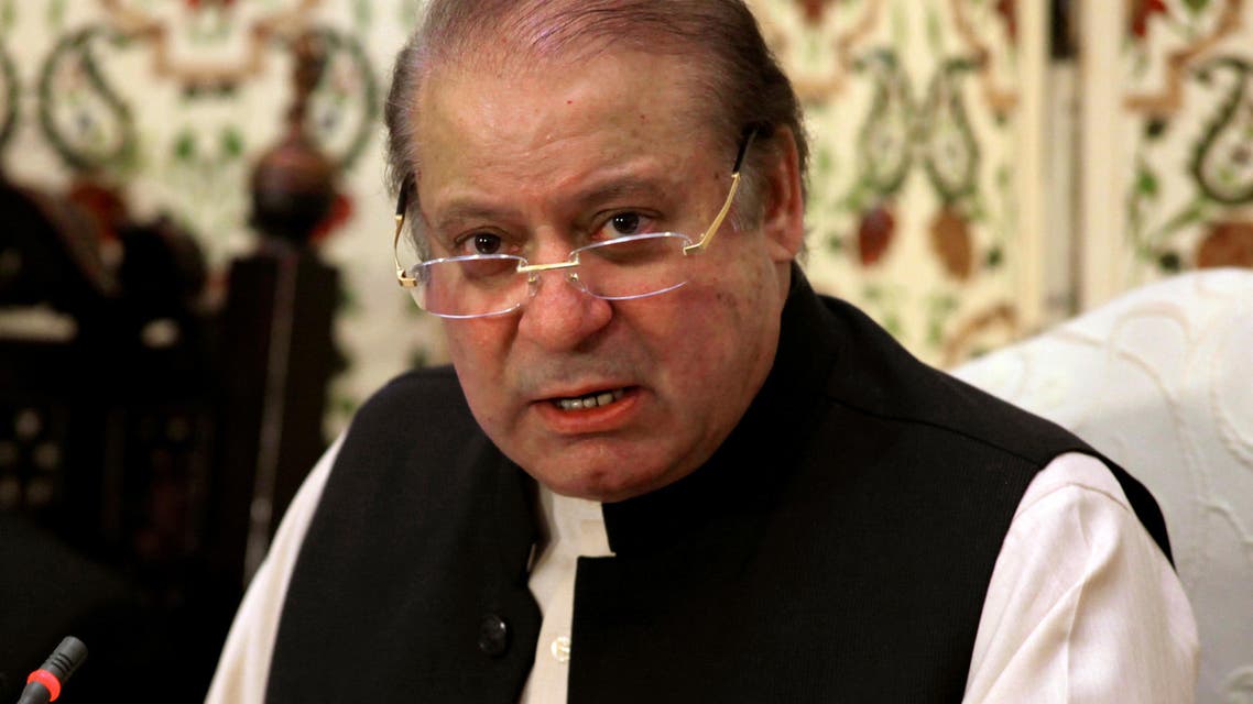 Pakistan's former prime minister Nawaz Sharif speaks during a news conference in Islamabad, Pakistan September 26, 2017. REUTERS/Faisal Mahmood