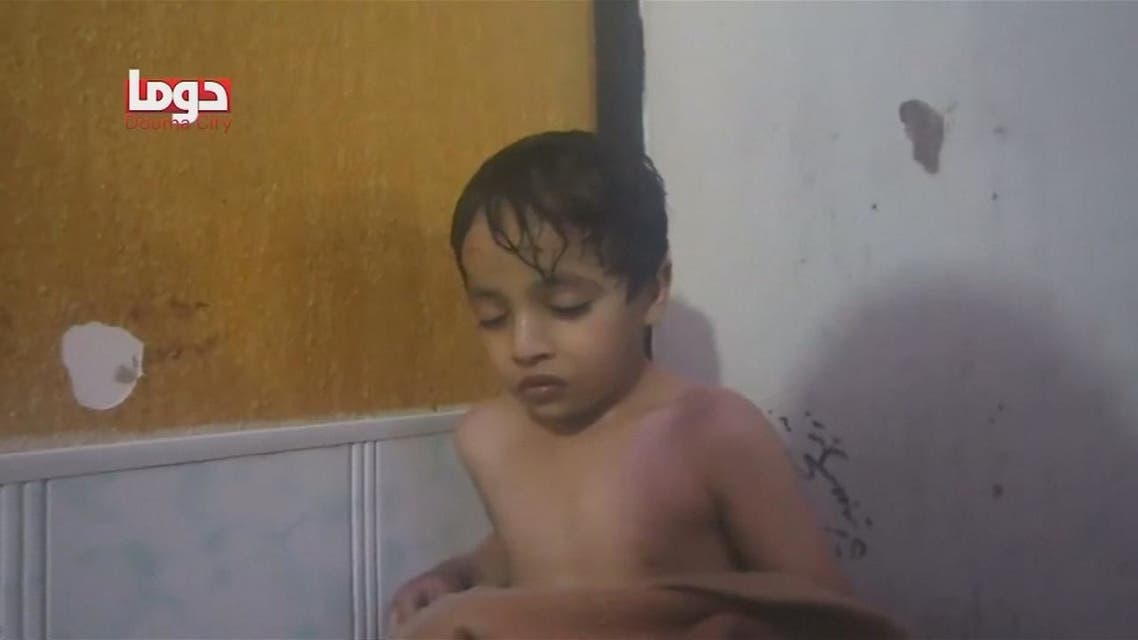 هجوم الكيماوي في دوما تسبب بالضربة الثلاثية