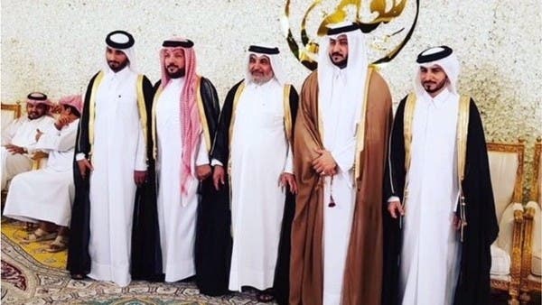 الإرهابي النعيمي يحتفل بزواجه ابنه وصحف قطر تبارك
