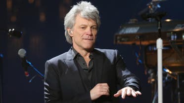 Jon Bon Jovi, who gave a 20-minute speech onstage, said he has been writing his Rock Hall speech for years. (Reuters)